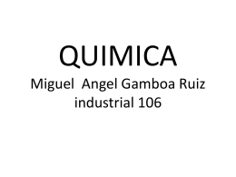 QUIMICA Miguel Angel Gamboa Ruiz industrial 106