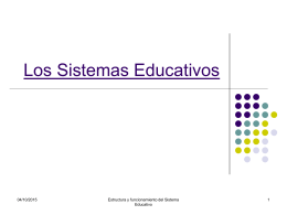 Unidad 1: Los Sistemas Educativos: Concepto, Origen