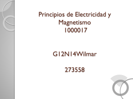 Principios de Electricidad y Magnetismo 1000017 …