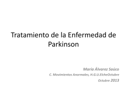 Tratamiento de la Enfermedad de Parkinson