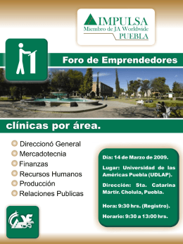 Diapositiva 1 - IMPULSA Puebla Tlaxcala