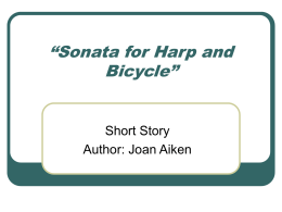 Sonata for Harp and Bicycle”