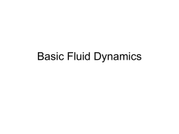 Basic Fluid Dynamics - Florida International University