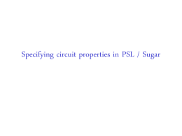Specifying circuit properties in Sugar (1.0)