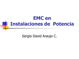 EMC en instalaciones de Potencia