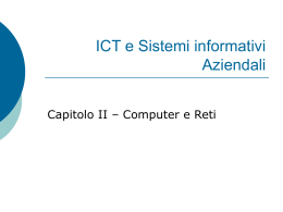 ICT e Sistemi informativi Aziendali