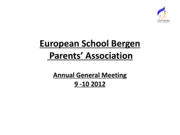 Bild 1 - European School, Bergen