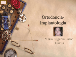 Ortodoncia-Implantologia