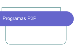 Programas P2P