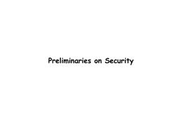 Security via Type Qualifiers - Dong-A