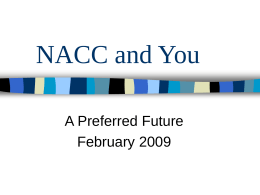 NACC and You