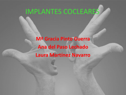 IMPLANTES COCLEARES