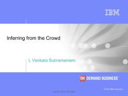 IBM Presentations: Blue Pearl Deluxe template