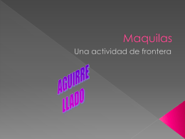 Maquilas