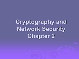 Cryptography and Network Security 4/e