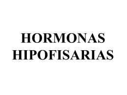 HORMONAS HIPOFISARIAS