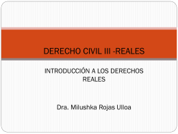DERECHO CIVIL III (REALES)