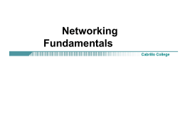 Chapter 2: Networking Fundamentals
