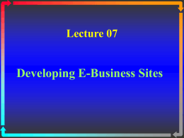 Lecture Three