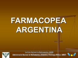 Farmacopea Argentina