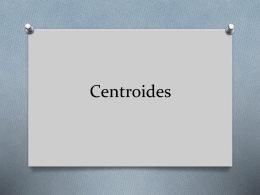 Centroides