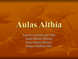 Aulas Althia - Universidad de Castilla