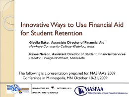 Innovative Ways to Use Financial Aid for Student Retention