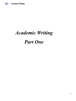 Academic Writing - VirtuaaliAMK