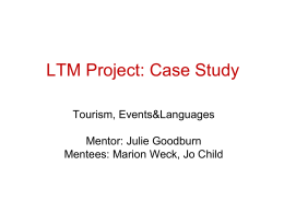 LTM Project: Case Study