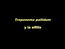 Treponema pallidum - [DePa] Departamento de …