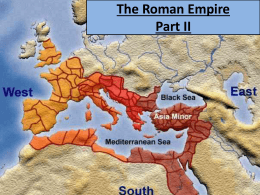 The Roman Empire Part II - Saugerties Central Schools