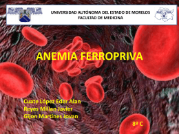 Anemia ferropiva