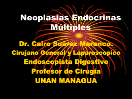 Neoplasias Endocrinas Multiples
