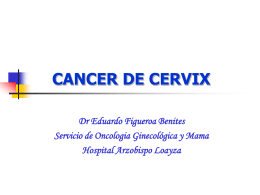 CANCER DE CERVIX TRATAMIENTO QUIRURGICO