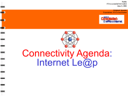 FTAA.ecom/inf/141/Add.4 June 5, 2002 Connectivity …