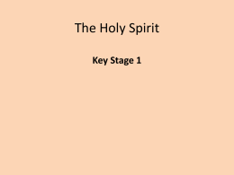 Key Stage 1 Lesson - Diocese of Chester
