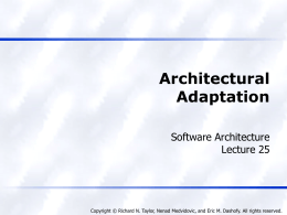 Architectural Adaptation - University of Southern California