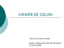 CANCER DE COLON