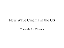 New Wave Cinema in the US