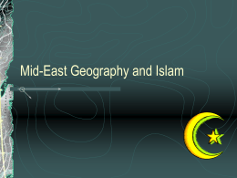 Mid-East Geography