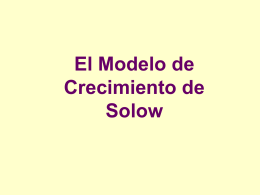 El modelo economico de Solow (parte II)
