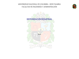 Diapositiva 1 - Universidad Nacional de Colombia
