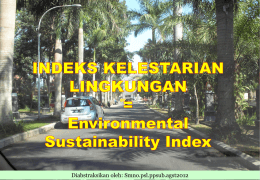 Pilot Environmental Sustainability Index