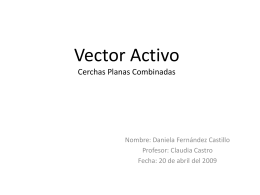 Vector Activo Cerchas Planas Combinadas