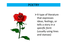 POETRY - Conejo Valley Unified School District