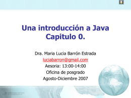 Java Introductorio - La tribuna de ensenada y Ensenada …