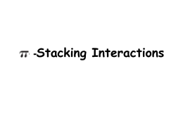 -Stacking Interactions