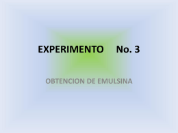 EXPERIMENTO No. 3