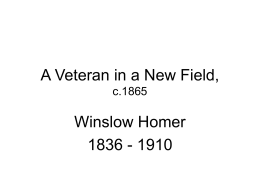 A Veteran in a New Field, c.1865