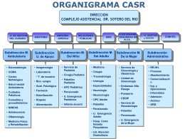 Organigrama CASR